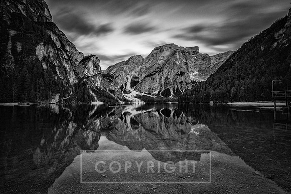 Lago Di Braise B&W