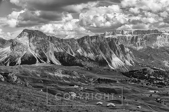 South Tyrol B&W