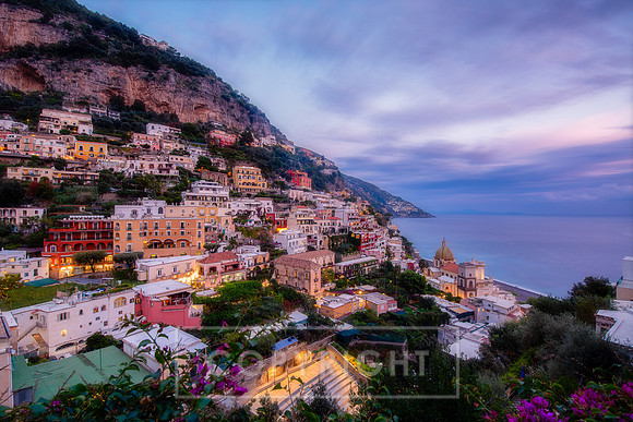 Positano Dusk Long Exposure