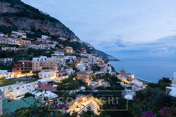Positano Blue Hour Wide1