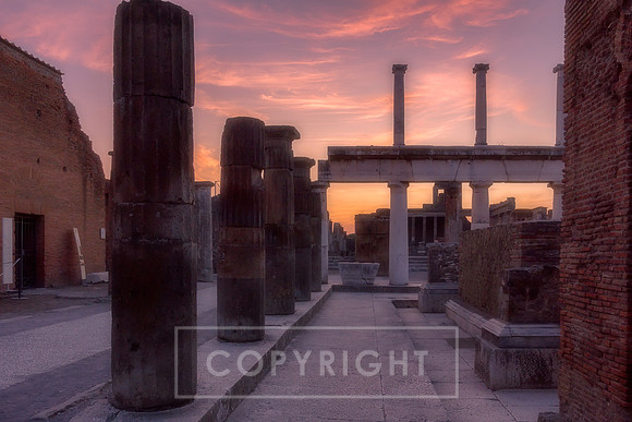 Pompeii Sunset