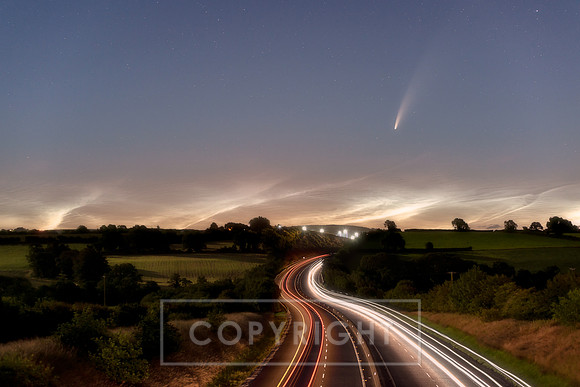 Neowise Comet Cork Ireland