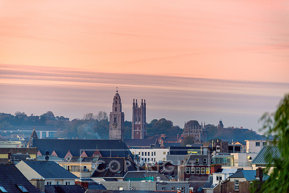 Looking to Shandon at Dusk