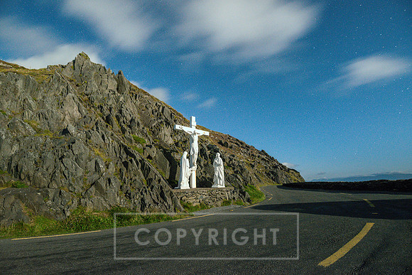Slea Head Grotto By Night