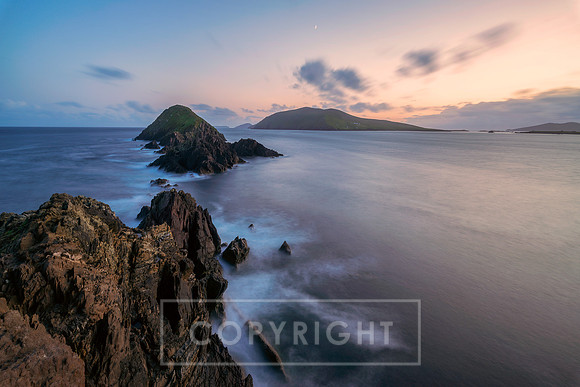 Dumore Head After Sunset Long Exposure