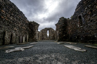 Inside the Old Church Glendalough Wicklow