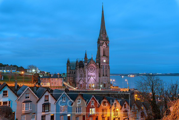 Cobh Cathedral Blue Hour