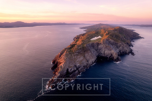 Sheeps Head Aerial Sunset