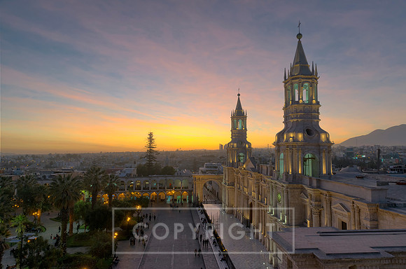 Peru Basilica in Araquipa