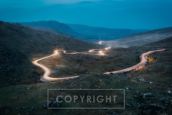 Healy Pass Light Trails