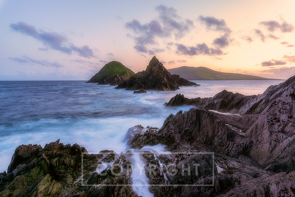 Dumore Head After Sunset Landscape