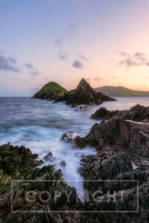 Dumore Head After Sunset Portrait